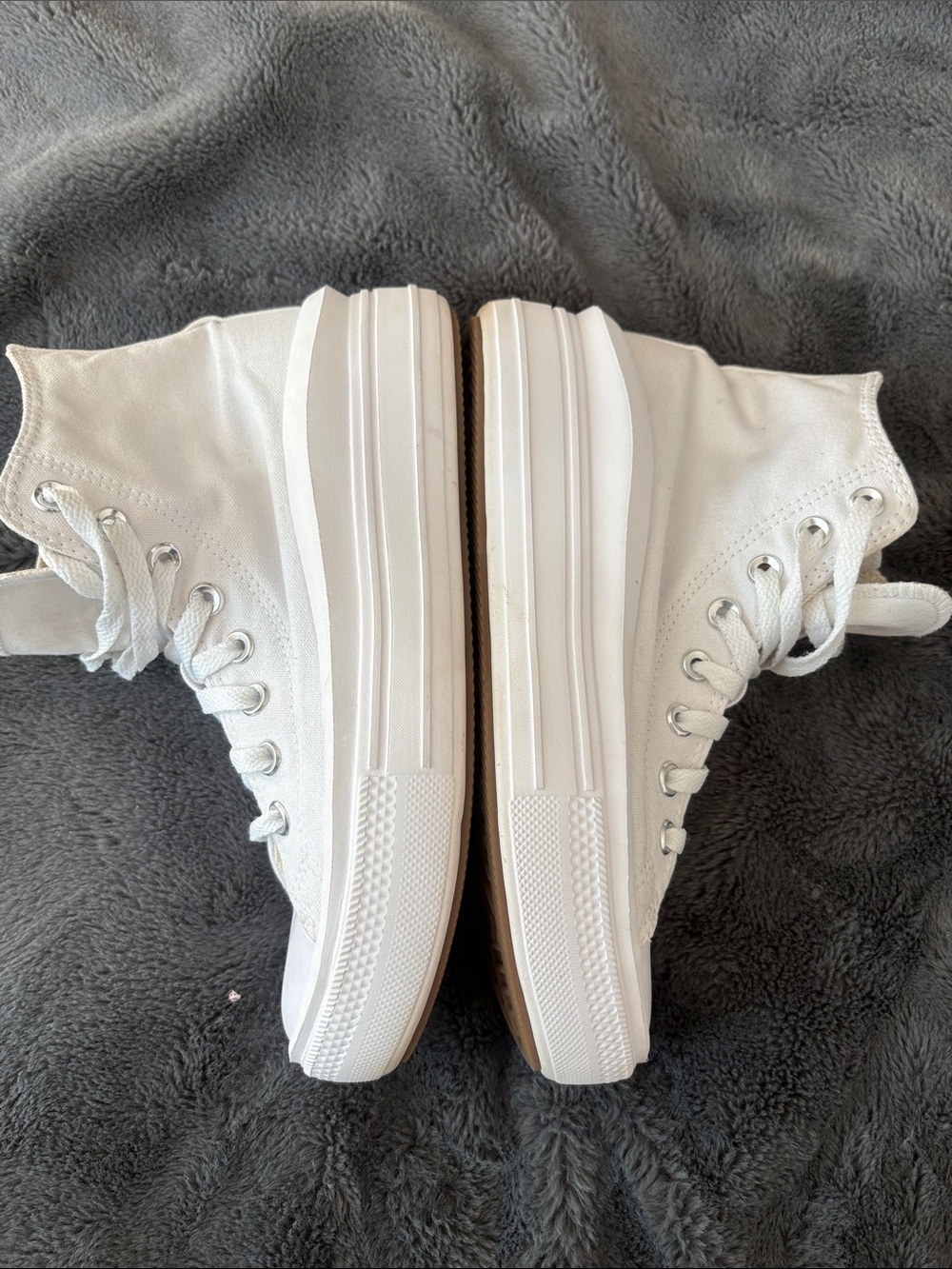 EUC Women’s Converse All Star Move Chuck Taylor Platform Sneakers Size 8.5 - Picture 9 of 10